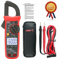 UNI-T UT202A+ Data Hold 600A DC/AC Voltage AC Current Resistance Clamp Meter