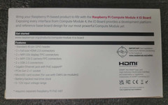 Raspberry Pi Compute Module 4 IO Board SC0326 CM4 Expansion NEW
