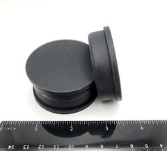 2″ Silicon Rubber Hole Plugs Push In Compression Stem Knockout Covers 2 1/4″ Top