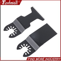 Findmall 32 Pcs Universal Oscillating Saw Blades Kit Bi-Metal Multi Tool Blades