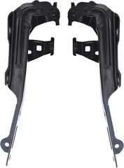 2PCS Hood Hinge Set Black Steel Replacement for 2016-2021 Civic 60120TBAA00ZZ 60