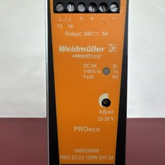 NIOB Weidmuller PRO ECO3 120W 24V 5A Switching power supply 1469530000