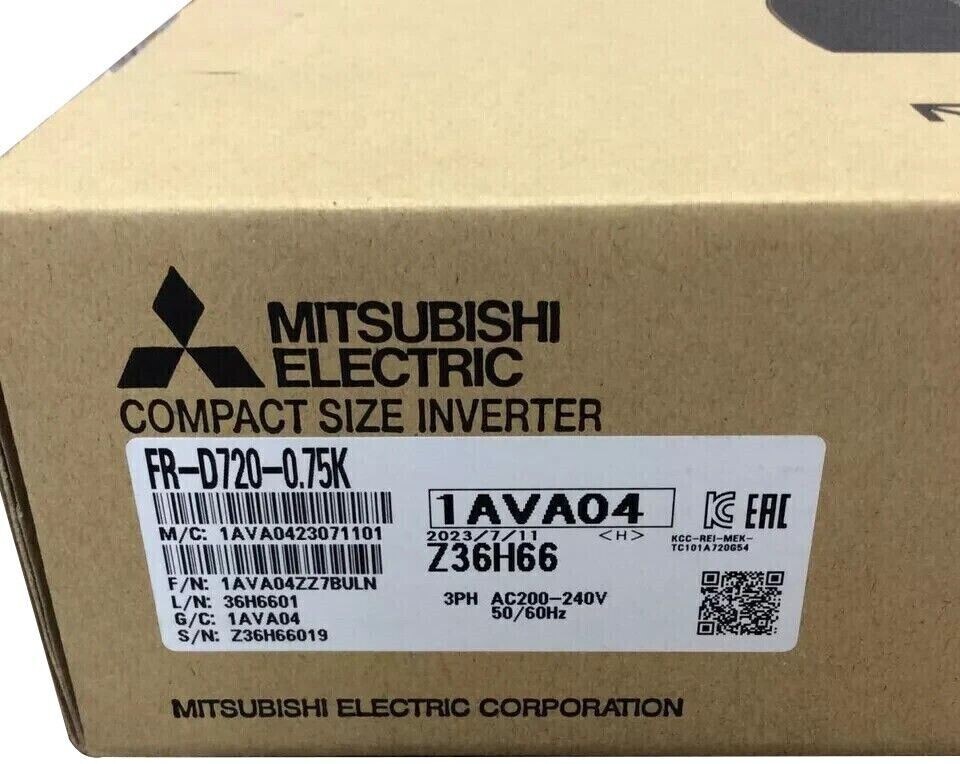 FR-D720-0.75K NEU MITSUBISHI D700 Inverter FRD7200.75K