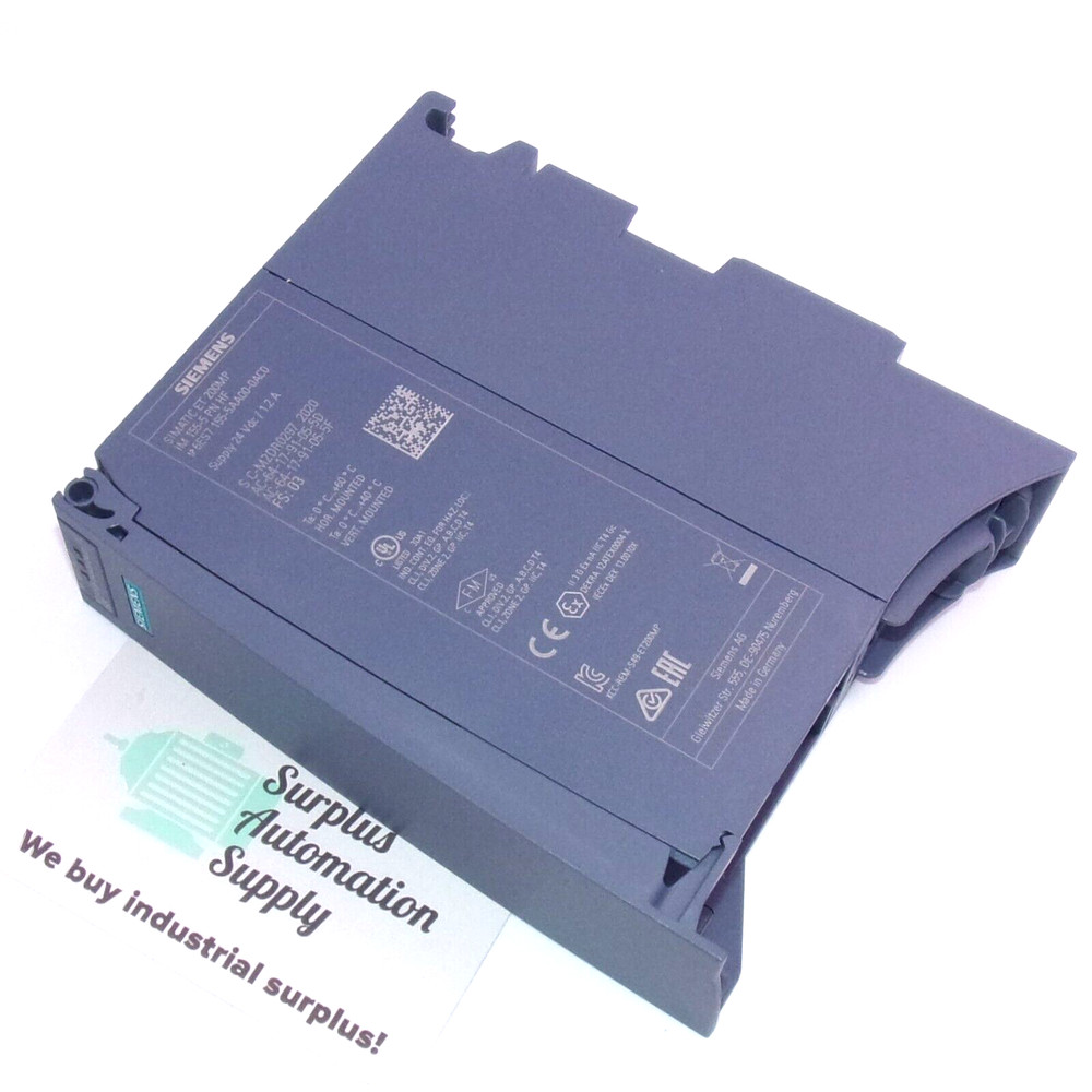 Siemens SIMATIC 24VDC ET 200MP IM155-5 PN HF Interface Module 6ES7155-5AA00-0AC0