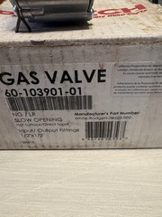 Pro tech PROTECH Gas Valve Slow Opening Mfg # 36j23-502 LP/NG WHITE Rodgers