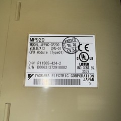 YASKAWA JEPMC-CP200 CONTROLLER MP920 CPU-01 MAKE OFFER!