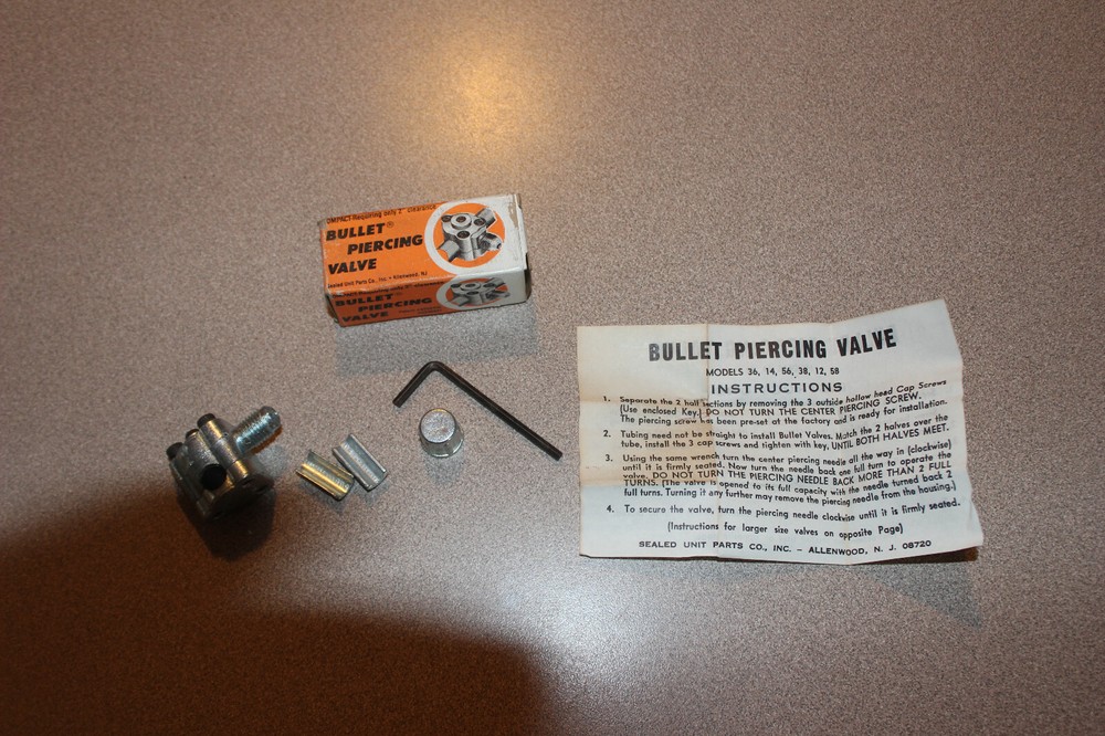 NOS Supco Bullet Piercing Valve BPV 31 BPV31