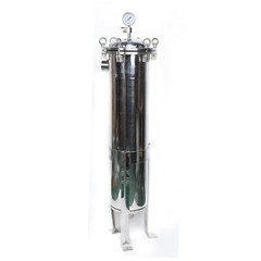 2″ NPT Bag Filter Housing 150 Psi 304 Stainless Steel In/Out #2 Bag with meshUS