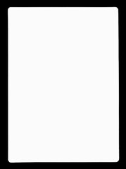 White Plastic Cards – 5″ x 7″ – Waterproof Heavy Duty Indoor Outdoor Tag – 5×7