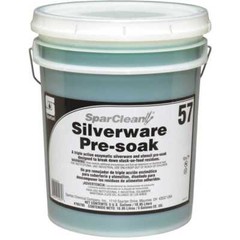 Spartan Chemical Co. 765705 SparClean 5 Gallon Silverware Pre-soak Light Green