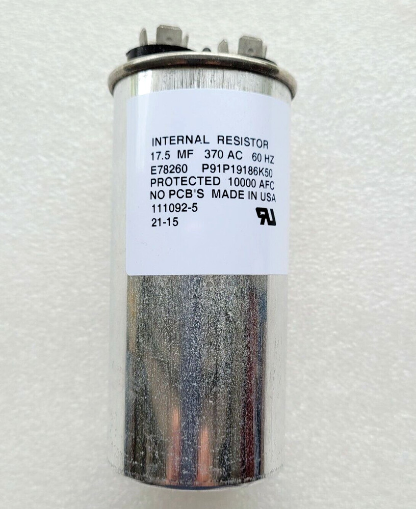 Red Jacket 111-092-5 1110925 capacitor 17.50 muf. Ronken, aftermarket