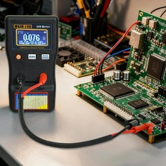 New MESR-100 V2 ESR Meter Capacitor Tester 0.01–100Ω Low Ohm Circuit Tester