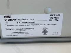 ASP Sterrad Incubator REF 21005