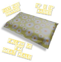 uPaknShip 10×13 Daisy Designer Poly Mailers – Shipping Envelopes