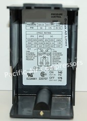 E112732 SANBORN PRESSURE SWITCH 140 PSI ON 175 PSI OFF FOUR PORT UNLOADER VALVE