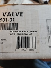 Protech 60-103901-01 Gas Valve White Rodgers 36J23-502 1/2″x1/2″