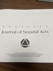 Official Journal of Notarial Acts National Notary Association ( 2016)