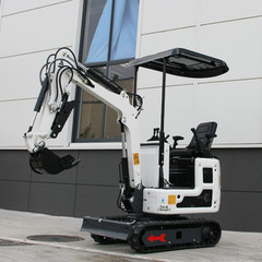 Mini Excavator 1 Ton 13.5hp Mini Digger Crawler Track Gas EPA Engine USA Stock