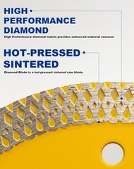 Premium 4″ Diamond Turbo Blade Chip-Free Marble Ceramic Cutter 900ft+ Long Life