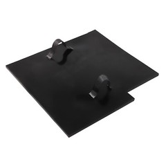 4Pcs Concrete Stone Texture Stamp Mats, PU, 24 × 24 In
