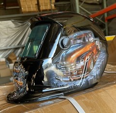 True color Auto Darkening Welding Helmet ArcTig Mig Mask Grinding Welder Hood