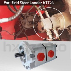 Two-Section Hydraulic Gear Pump PGP51088G3LP For AGT Skid Steer Loader KTT23 New