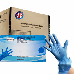 MED-GLOVE Medical Examination Gloves(TPE) , SMALL – 2 Boxes of 100