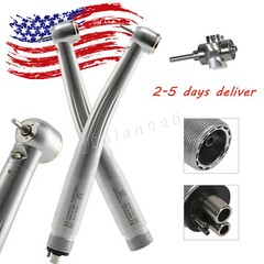 YBM/YBB Dental LED E-generator Fiber High Speed Handpiece Air Turbine 2/4 hole