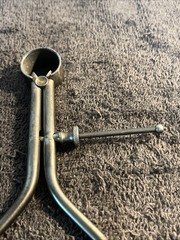Vtg L.S. Starrett 6″ Round Leg Outside Spring Caliper Athol Mass USA