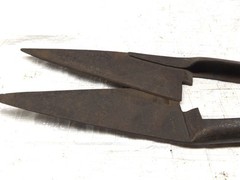 Vintage Western Shear Co. Antique Wool Sheep Goat Metal Shears Scissors 12″ Long