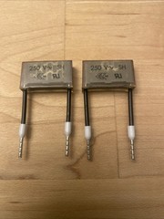 RIFA PMR209MC RC-UNIT Suppression Film Capacitor 250VAC/ 100n + 100R X2 Lot of 2