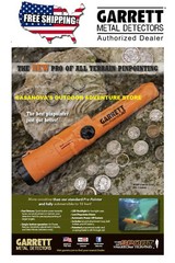 GARRETT PRO POINTER AT PINPOINTER METAL DETECTOR WATERPROOF + HOLSTER FREE SHIP