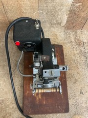 Kingsley Model M-100-BA Hot Foil Stamp Press Machine – Works No Handle Or Stamps