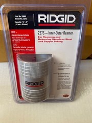 RIDGID 29993 227S Inner-Outer Reamer Copper & Stainless Steel Tubing 1/2″ – 2″