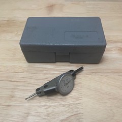 Interapid 312B-2 Dial Test Indicator .0005” Swiss Made w/Case