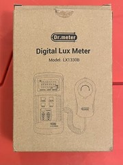 Dr. Meter LX1330B Digital Illuminance/Light Meter, 0 – 200,000 Lux Luxmeter