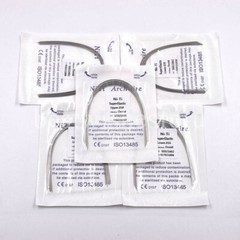10 Packs Dental Ortho Archwire Super Elastic NITI Arch Wire Ovoid/Natural/Square