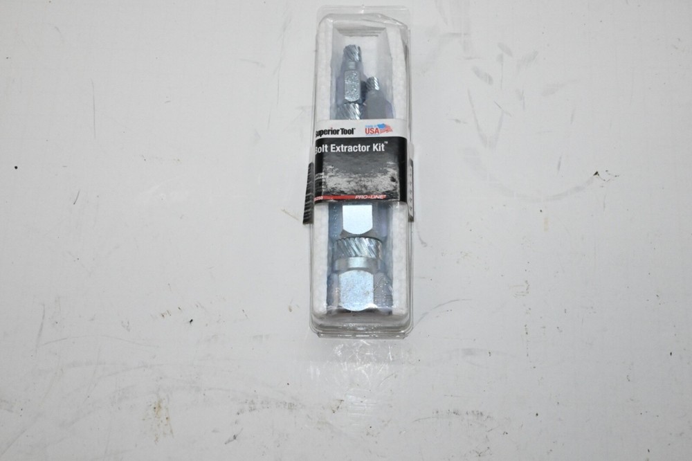 Superior Tool Pipe Nipple/Bolt Extractor Set (5-Piece) 1/8”-3/4”