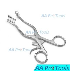 2 Weitlaner Retractor 4.5″ 2×3 & 3×4 Sharp, Sharp Prongs Self-Retaining Surgical