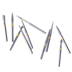 AZDENT Dental FG Diamond Burs Composite/Polishing Kit for High Speed Handpiece