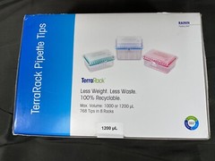 RAININ 1200µL Racked Pipette Tips TR LTS F 768A/8 17014969 (768/cs)