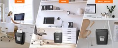 Paper Shredder Micro Cut Commercial Office High Security Credit Card Mail 4.2Gal