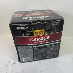 Rust-Oleum RockSolid Gray High Gloss Garage Floor Coating Kit Polycuramine 76oz