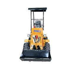 Agrotk KRW23 Wheel Loader 0.8 Ton Mini Skid Steer 23 HP RATO Gas Engine Compact
