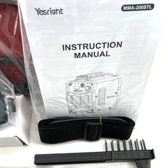 YesRight 200A Welding Machine 110V Mini ARC Stick Welder with 20 Rods & Goggles