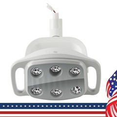 Dental 6 LED Lamp Oral Light Induction Senser Adjustable Lamp for Dental Chair