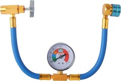 Self-Sealing 134 a/ 1234 yf A/C Can Tap Gauge Hose Recharge AC Conditioning