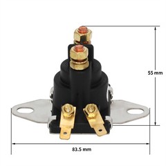 Switch Relay Solenoid For Mercury Outboard 150HP 150 HP Engine 1978-1980 1982-88