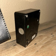 Vintage ALNOR Velometer Jr. Air Velocity Dual Scale in FPM w/ Protective Case