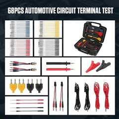 Multimeter Test Leads Kit 68PCS Electrical Probe Circuit Test Alligator Clips